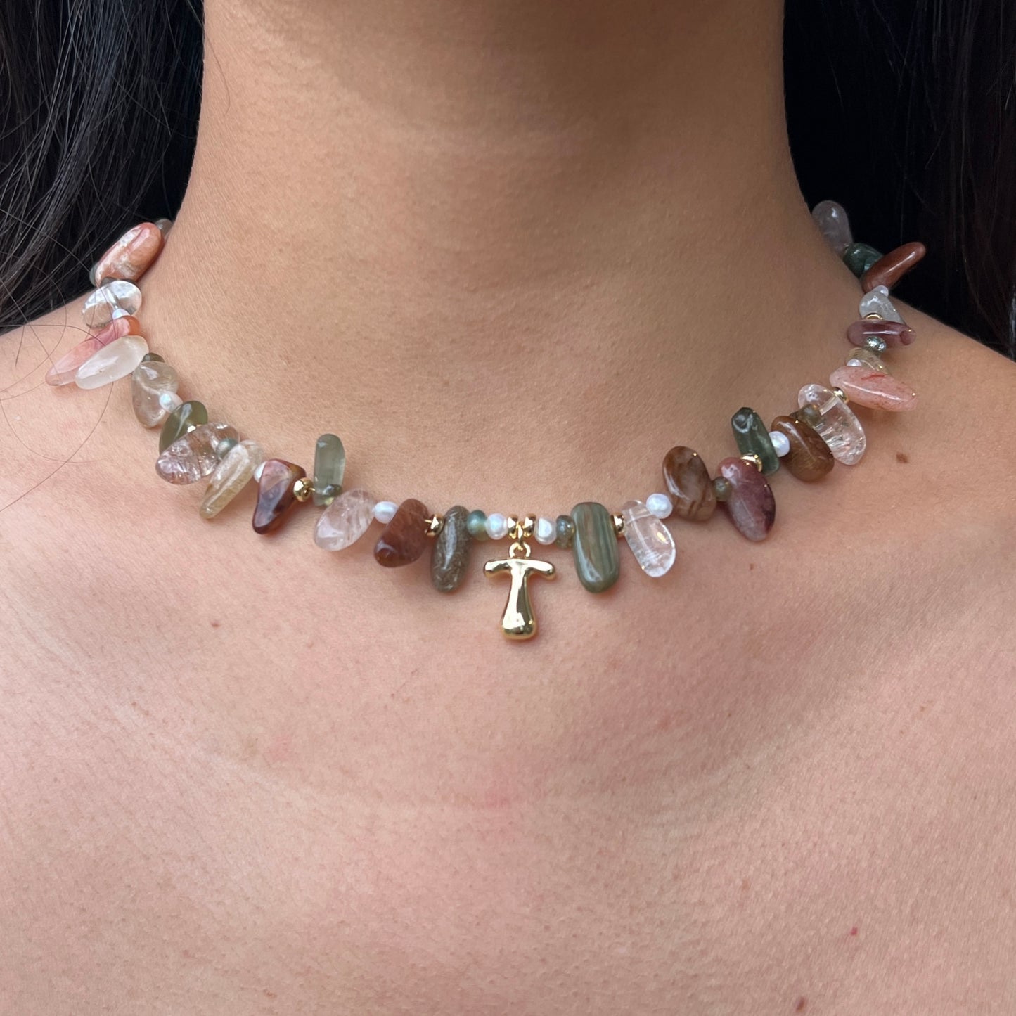 Aurelia Beaded Necklace