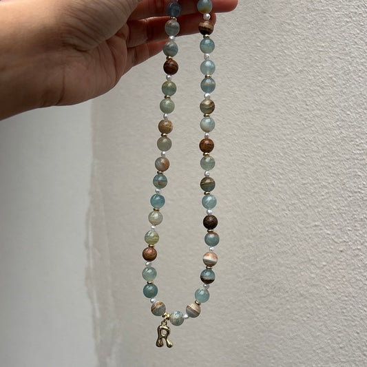 Solar Beaded Necklace