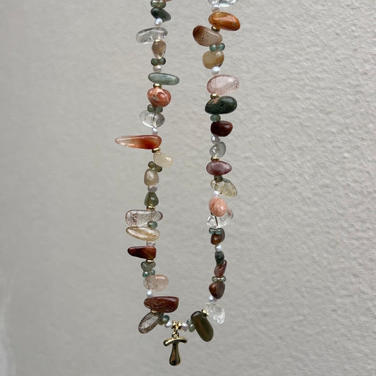 Aurelia Beaded Necklace